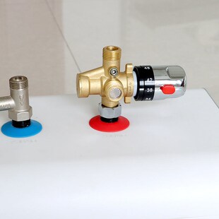 精选全铜恒温阀混水阀明装小厨宝电热水器温控阀调温阀家用龙头管