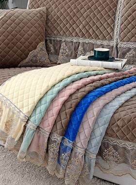 沙发贵垫四季通用025新款防滑级感高坐垫冬季毛绒NKC妃欧式沙发2