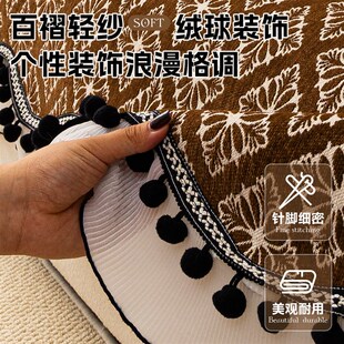 精选法式四季通用沙发垫轻奢高级感可机洗直排沙发盖布固定防滑套