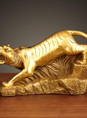 黄铜十二生肖摆件鼠牛虎兔龙蛇马羊鸡狗猪客厅装饰品乔迁新居礼品