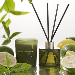 精选StayGold瑜光桂花香薰蜡烛创意无火香氛礼盒礼物卧室家用熏香