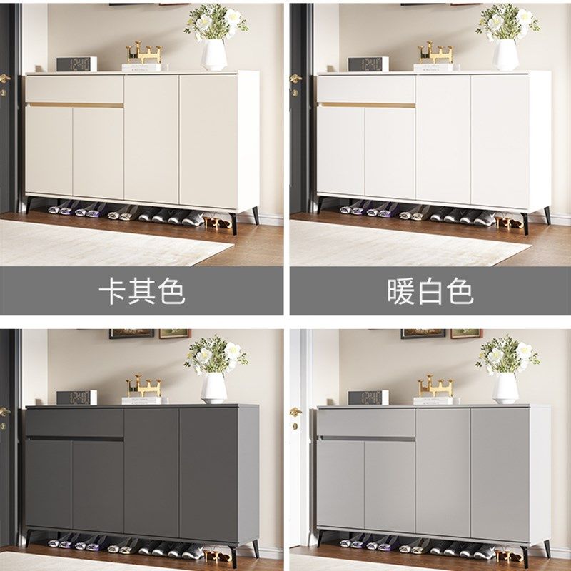精选鞋柜家用门口收纳柜一体靠墙室内入户门储物柜铝合金走廊多层,住宅家具,鞋柜,淘宝优惠券,粉丝福利购,淘宝优惠卷