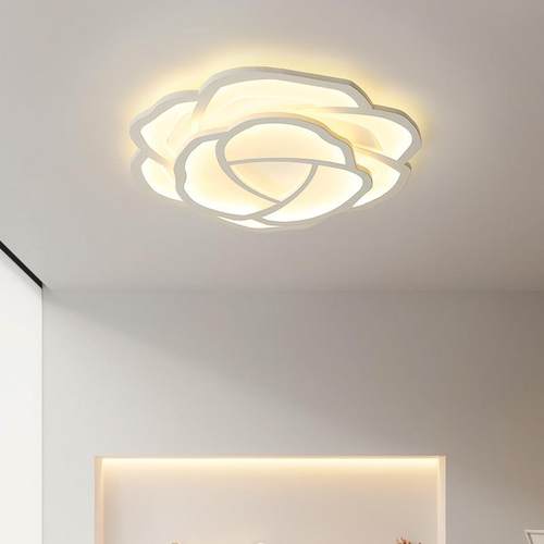 卧室灯 简约现代大气温馨浪漫吸顶灯主卧婚房次卧房间护眼LED灯具