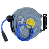 自动伸缩悬挂式 卷管器汽修PU包纱气管气动工具洗车气鼓绕管器20米