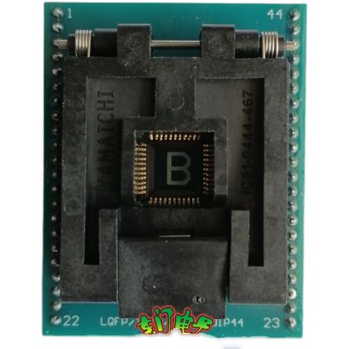SA245A-B4805西尔特610P测试TQFP44转DIP44烧录座500P 501S 600P