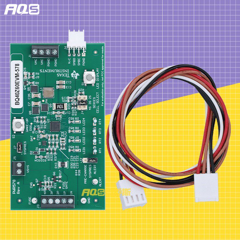 BQ40Z60EVM-578 2节3节和4节串联锂离子电池组管理器评估模块