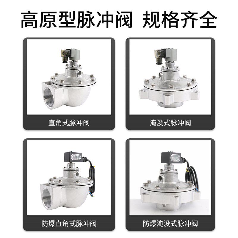 布袋除尘器高原型GMF-Z-25/40/50/62/76S淹没直角式电磁脉冲阀24V