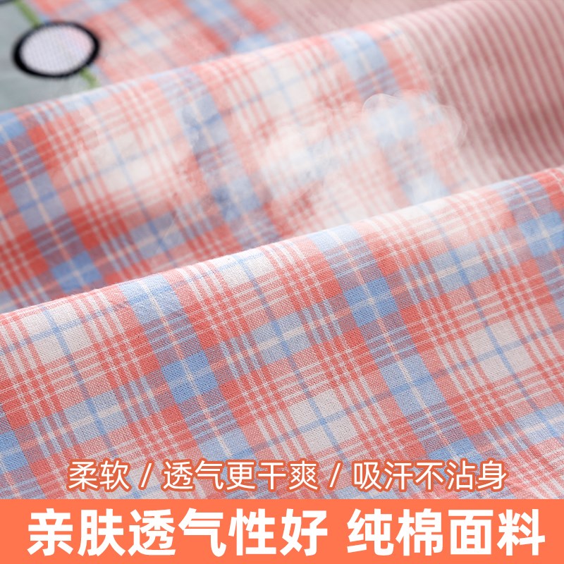 儿童荞麦皮枕头小幼儿园宝宝专用2-3-6岁午睡硬枕芯带枕套一对装