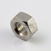 M1.4 1.6 六角螺帽 2.5 精选201不锈钢螺母