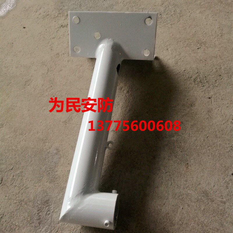 90度夹墙角支架壁装吸墙装摄像头吊嘴枪机球机监控立柱转接头配件