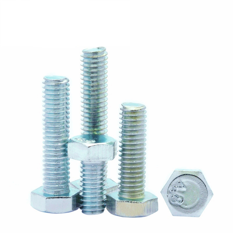 精选按斤镀锌4.8级外六角螺丝碳钢外六角螺栓螺杆M4M5M6M8M10M12M,五金/工具,螺栓,淘宝优惠券,粉丝福利购,淘宝优惠卷