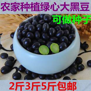 黑豆种子种籽黑黄豆籽绿芯皮黑黄芯皮黑肉高产非转基因2022年新货