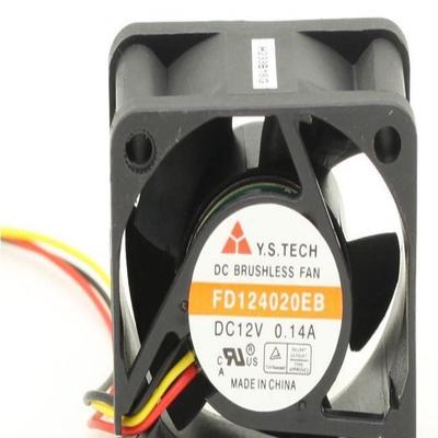 原装元山 FD124020EB 4020 4厘米 4CM12V 0.14A 双滚珠风扇超耐用