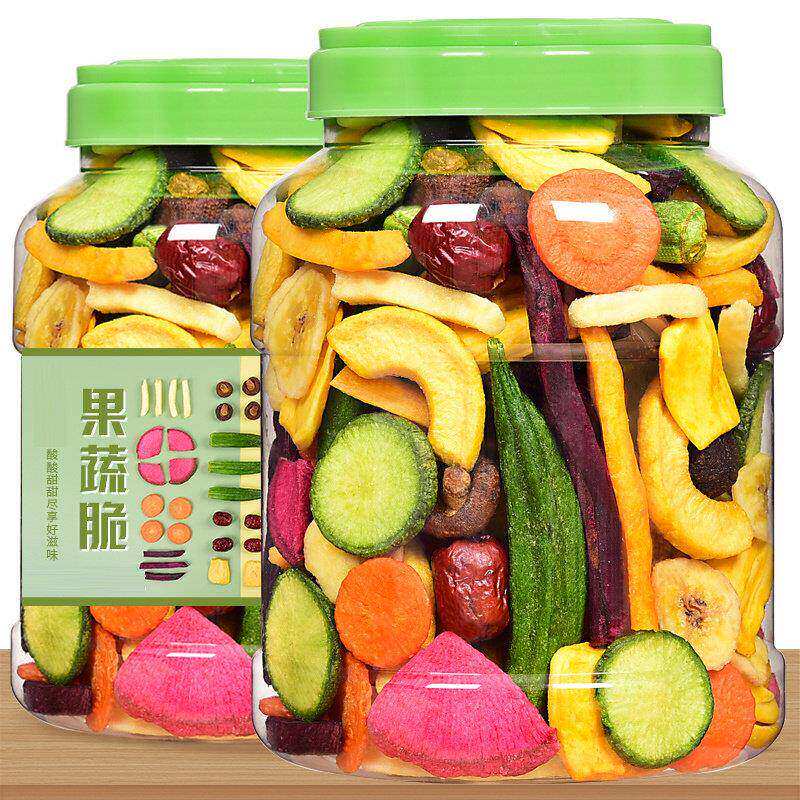 综合果蔬脆蔬菜干混合装什锦水果干脆片香菇脆秋葵干孕妇儿童零食