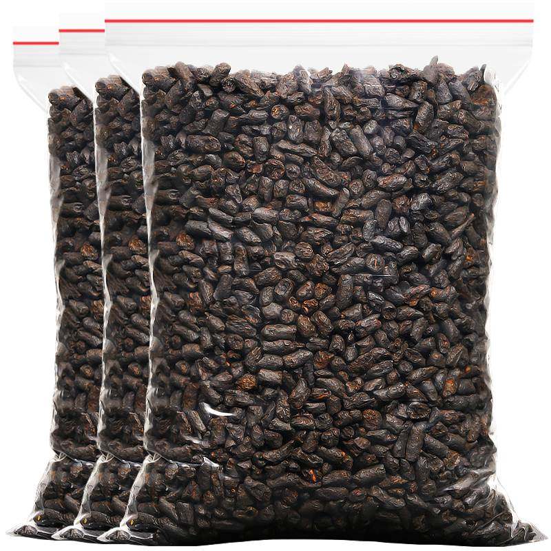 茶化石碎银子普洱茶熟茶陈香糯香型古树黑茶老头茶散装茶叶1500g