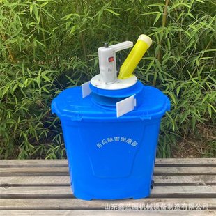 多功能12V电动抛撒器 单兵融雪抛洒器 后背式农田菜园施肥播种器