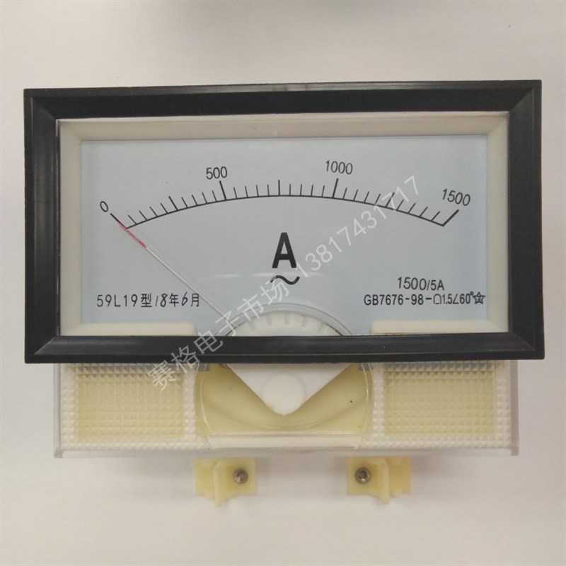 59L19-1500/5A 400/5A 交流指针电流表 AC交流电压表 450V 100UA