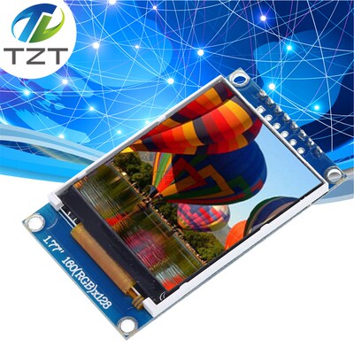 1.77寸TFT液晶屏1.77TFTSPI串口模块TFT彩屏模块