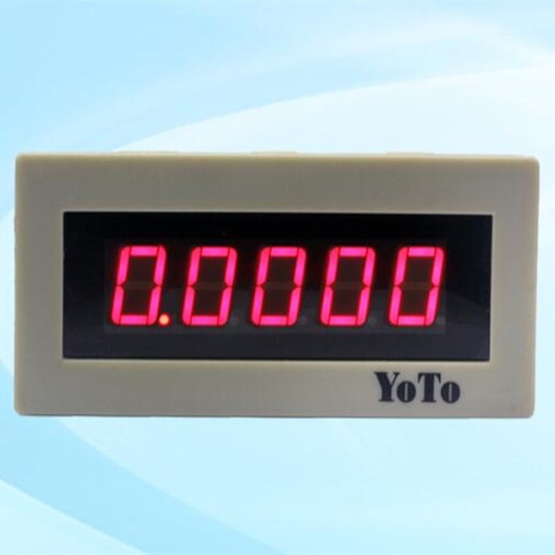 北崎电气YOTO 面板式数显电压表电流表 DM4C-DV/DA 直流