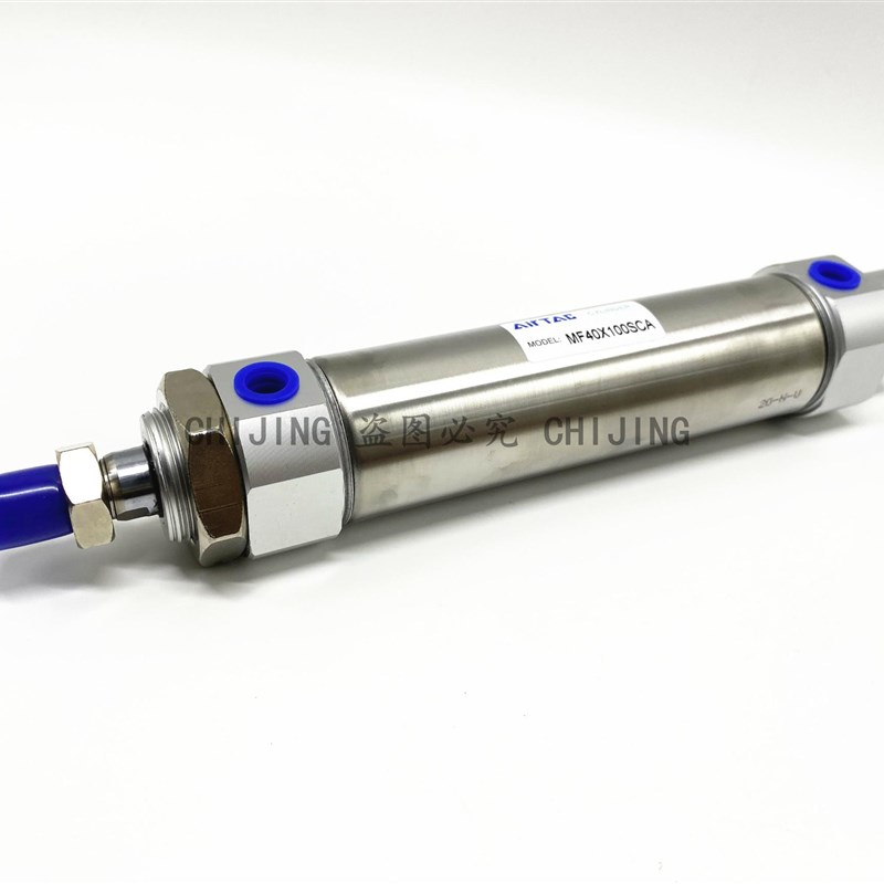 亚德客MF32/40X225X250X275X300X350X400X450X500S-SCA不锈钢气缸