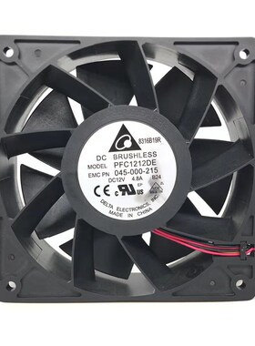 台达 12038 12V 4.80A PFC1212DE 12CM 摩托 大风量 暴力散热风扇