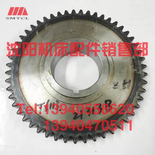 沈阳中捷镗床配件 TPX6113 齿轮 21313B Z51 M4 孔75 T6113