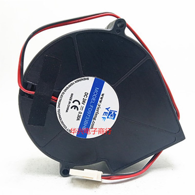 全新原装YEF MODEL:FD9733BHB 97*97*33 MM DC24V变频器鼓风风机