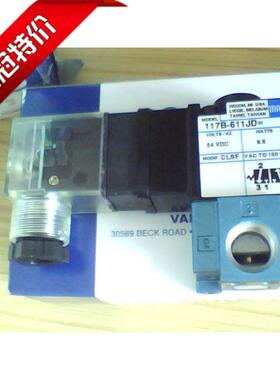 美国MAC电磁阀117B-611JD DC24V电压(CLSF)带指示灯