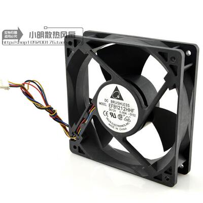 原装台达 EFB1212HHF 12V 0.80A 12CM 12038 思科 机箱风扇