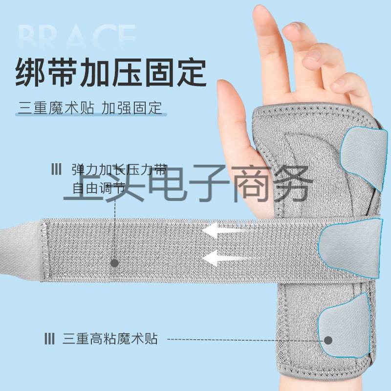 厂家直供护腕女款扭伤手腕固定支撑腱鞘骨折疼护手腕套劳损关节恢