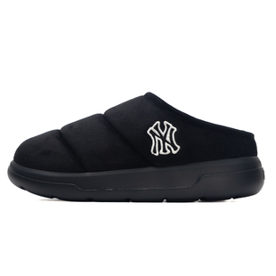 MLB男鞋女鞋冬季新款运动鞋情侣休闲鞋加绒保暖家居鞋子3AWBBCM46