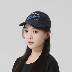 MLB儿童帽子 冬季新款男童女童户外运动帽遮阳帽休闲棒球帽鸭舌帽