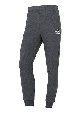 斯凯奇冬季新款灰色针织运动裤女休闲卫裤L121W211