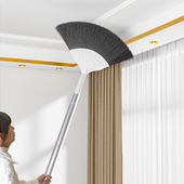 蜘蛛网打扫屋顶天花板家用加粗加长扫把鸡毛掸子除尘灰尘清洁神器