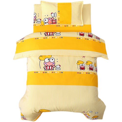 棉幼儿园被套110x150被罩小餐桌婴儿褥子套儿童55x135垫套多规格