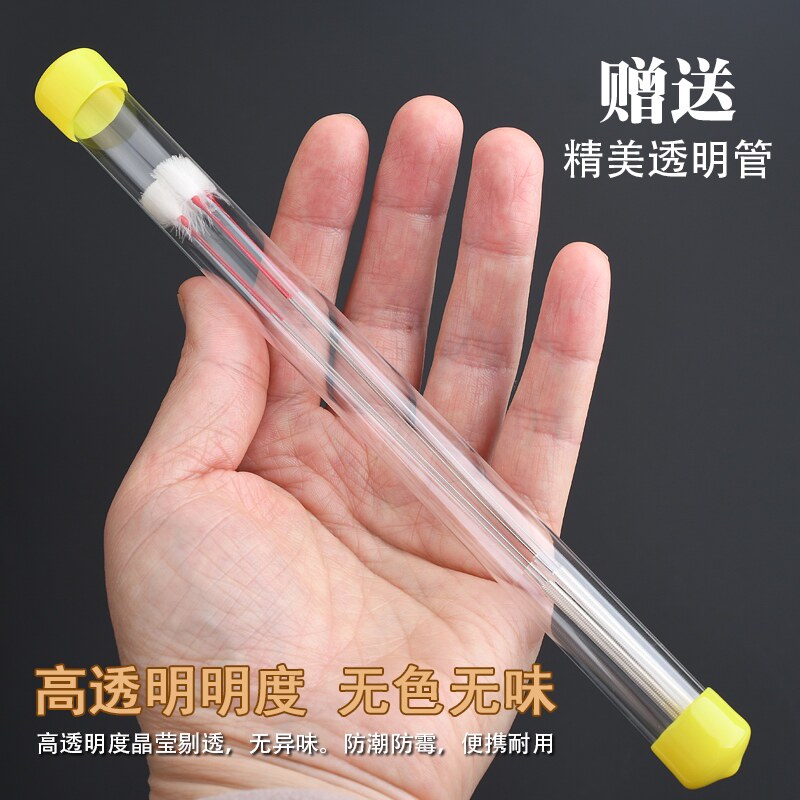 技师用采耳专业工具挖耳勺加固毛棒加长红线柔软小中头银针鹅毛棒