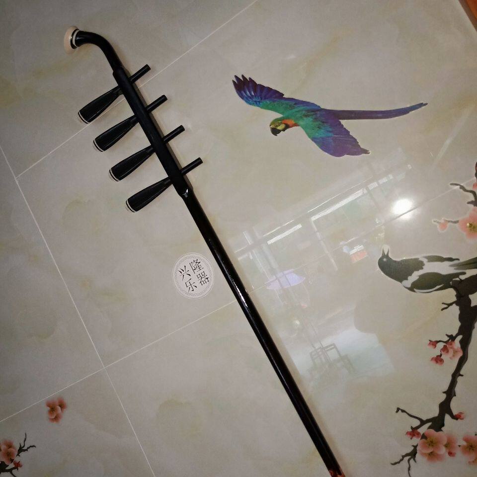 四胡杆乐器配件圆杆扁杆四胡二胡配件四胡杆配轴加长轴低音四胡杆