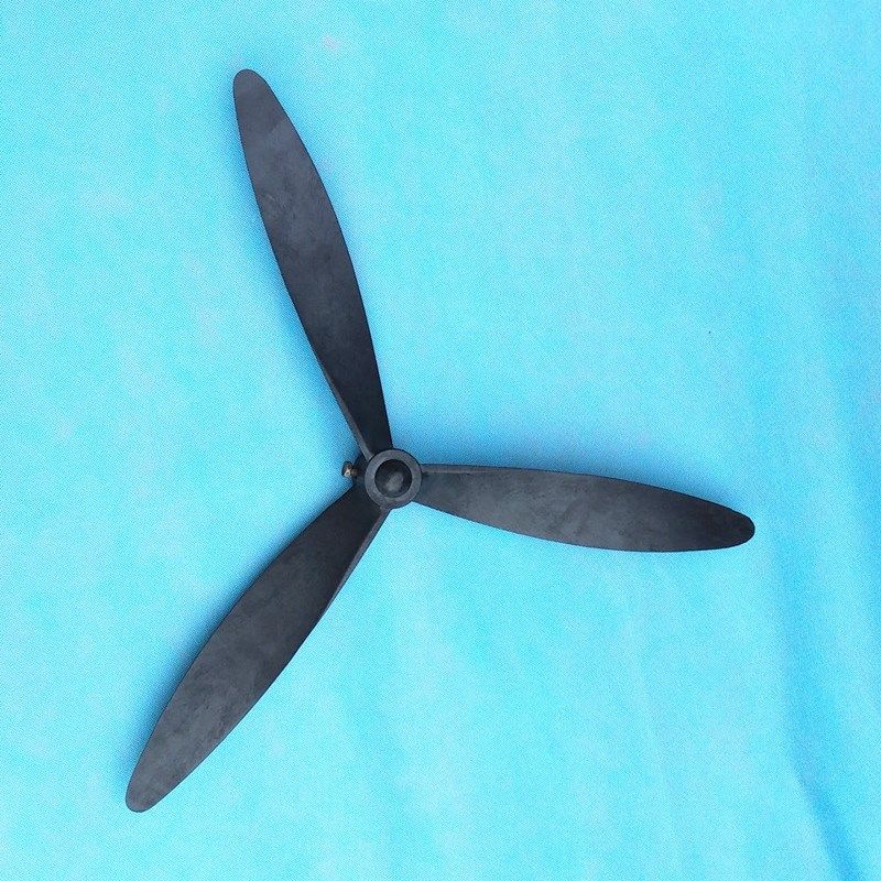 工业牛角电风扇叶片大风扇扇叶塑料叶子风扇叶片3叶750风扇配件
