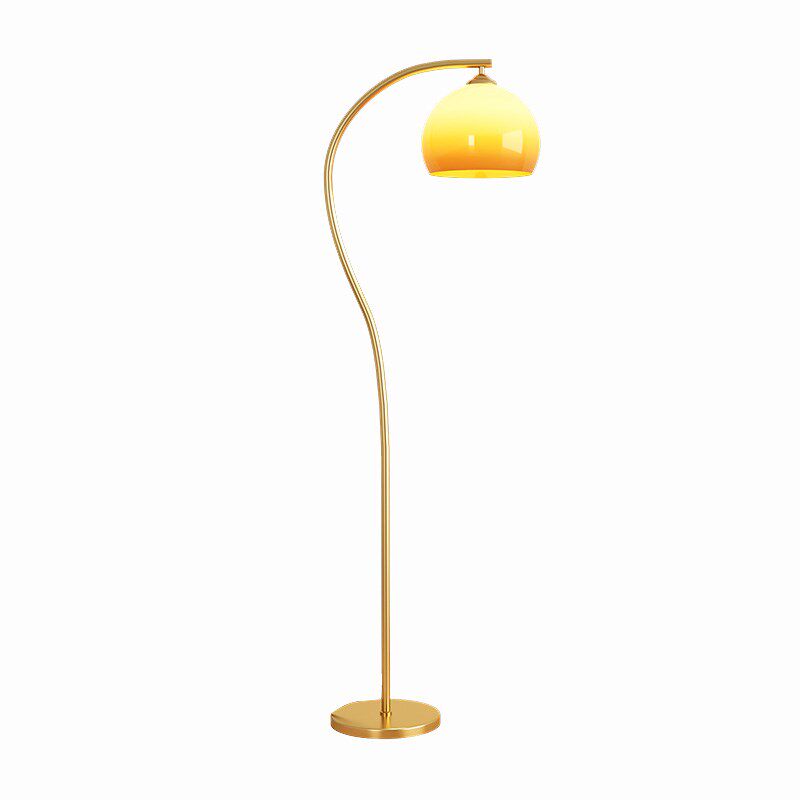 落地灯法式中古风客厅卧室高级感轻奢沙发旁摆件意式极简氛围台灯