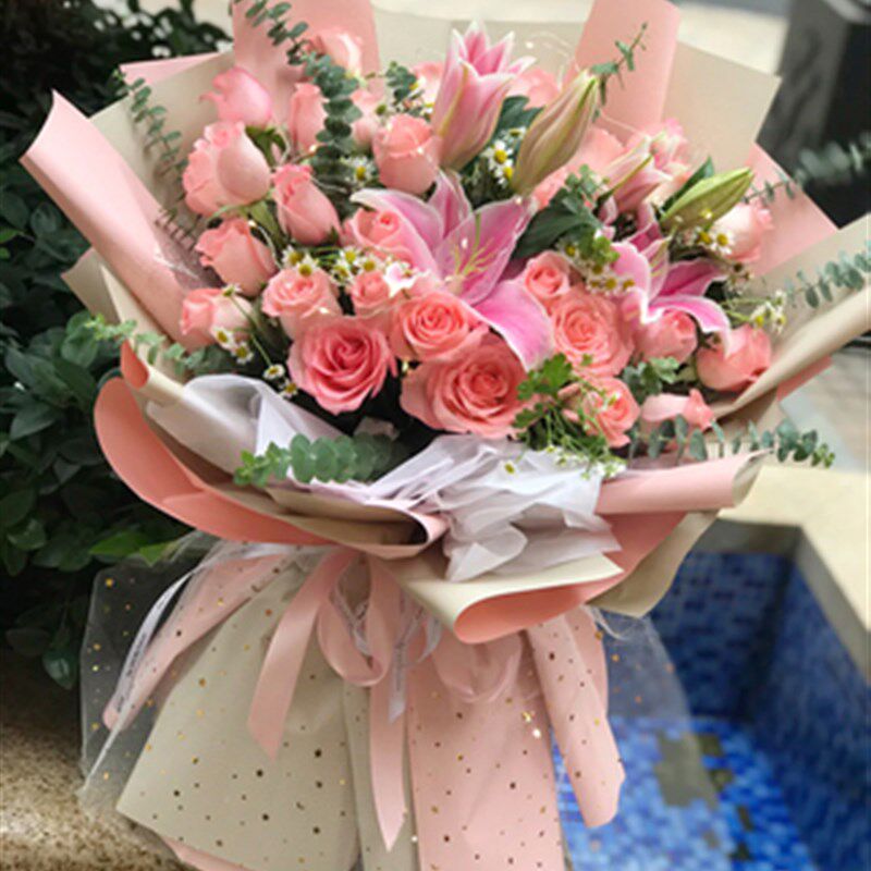 玫瑰百合花惠州鲜花速递惠阳陈江博罗惠东新墟仲恺惠城区花店送花