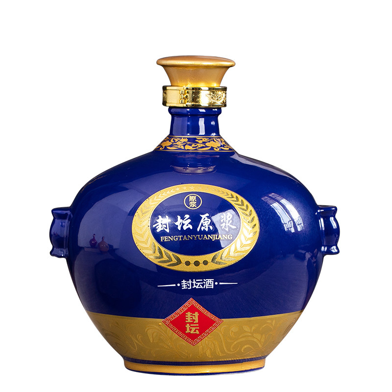 5斤3斤装空酒瓶陶瓷封坛原浆创意酒壶存酒酿酒密封罐家用泡酒坛子