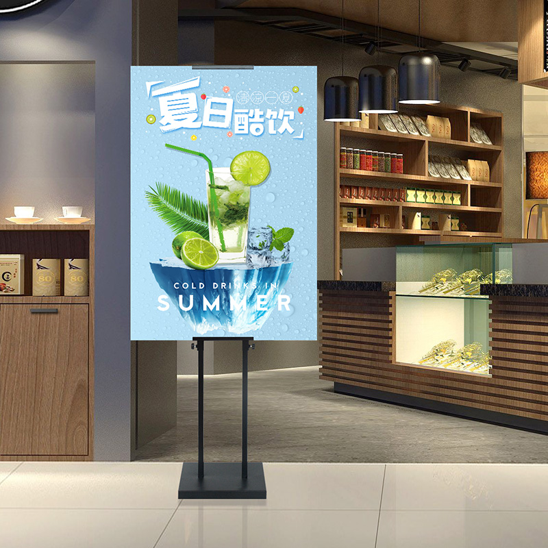 kt板展架海报架立式落地式商场立牌指示牌定制服装店广告牌支架