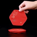 文化创意杯垫餐垫茶席垫壶托隔热桌垫道配件结婚喜庆装 饰用品布艺