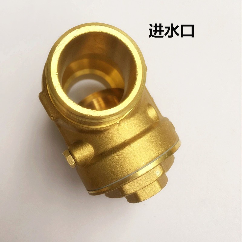DN25常开型挡板式水泵水管止回逆阀单向阀1寸2外牙挡板式水流开关