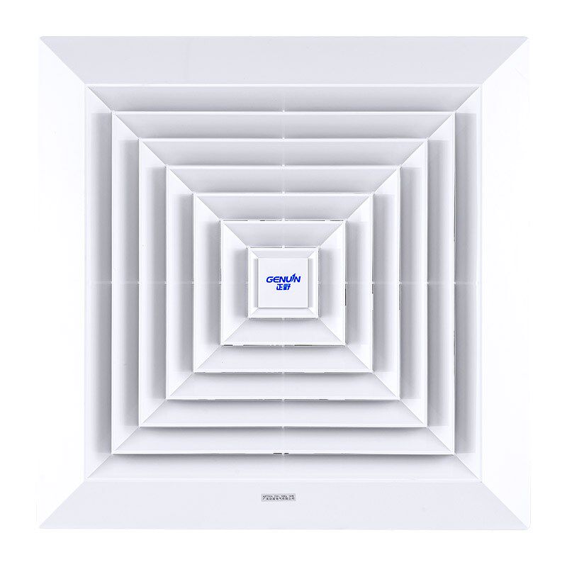 正野天花板直排式换气扇强力高效低噪吸顶排风扇非管道吊顶抽风机