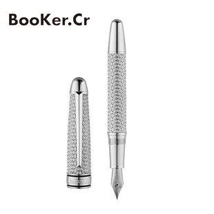 优选BooKer.Cr布克希尔[赫拉NO.60] 火焰菱纹礼品办公钢笔 欧式风