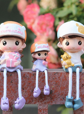 优选简约现代风家居装饰品摆件新房隔断酒柜古董架摆设三口亲子送