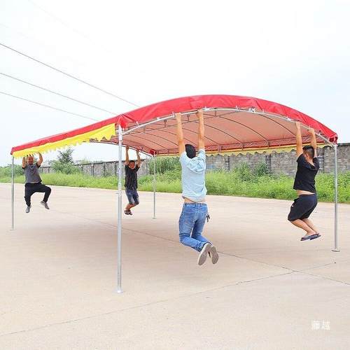 宴户外酒农村席帐篷tlznlznl大排棚档摆摊雨四脚帐篷伞席大棚家用