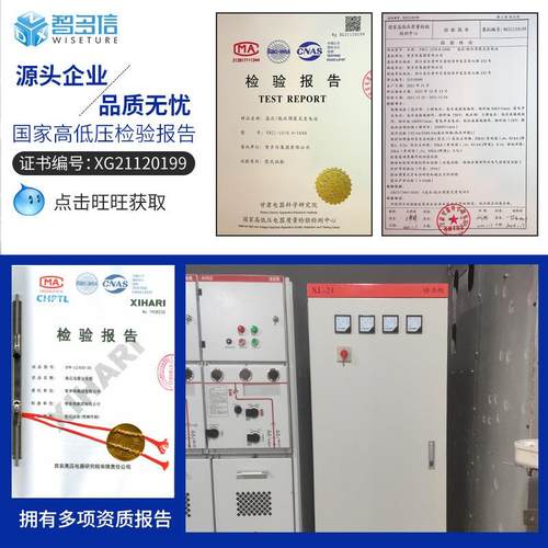 线L-1低压柜动力配电柜双电源开关XL-21动三相四配电2柜X成套设备