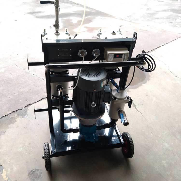 华豫生精产供应密筒过滤滤油机 滤油双LNM小车